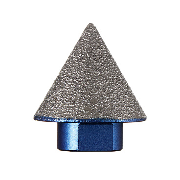 Фреза алмазная конусная Hilberg по керамограниту (HH338) 2-38 мм для УШМ