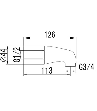Набор для крепления смесителя Iddis на борт ванны (001SB00i83)