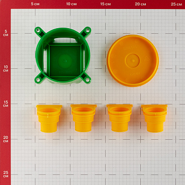 Коробка распределительная для заливки бетоном d70х66 мм IP44 Hegel (КУ1301-И)