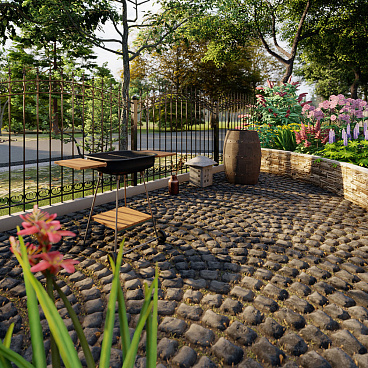 Искусственный камень White Hills Норд Ридж светло-песочный (15 шт.=0,5 кв.м)