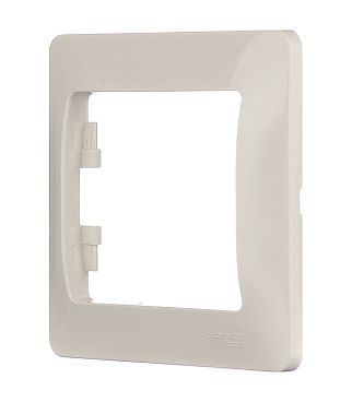 Рамка Systeme Electric Glossa oдноместная бежевая (GSL000201)