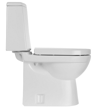 Унитаз-компакт Sanita Luxe Next с универсальным выпуском с сиденьем дюропласт микролифт белый (WC.CC/Next/2-DM/WHT.G/S1)