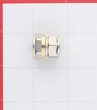 Соединитель прямой 26 обж(ц) х 3/4 ВР(г)