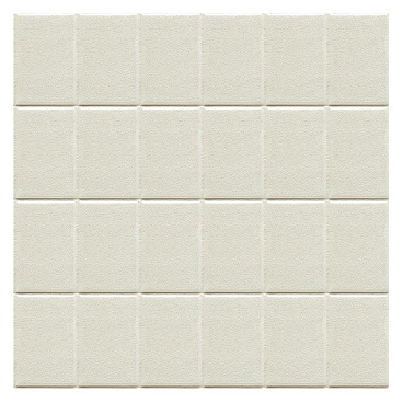 Панель самоклеящаяся вспененный полиэтилен 700х700х3 мм Grace белая плитка 0,49 кв.м