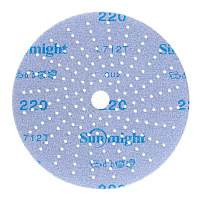 Диск шлифовальный Sunmight Ceramic d150 мм P320 на липучку пленочная основа (5 шт.)