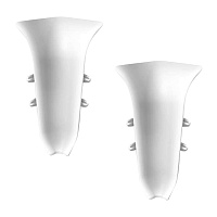 Угол внутренний Идеал Классик 70 мм белый (2 шт.)