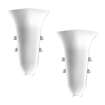 Угол внутренний Идеал Классик 70 мм белый (2 шт.)