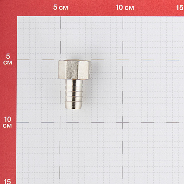 Штуцер Valtec для присоединения шланга 1/2 ВР(г) х 14 мм латунный (VTr.654.N.0414)