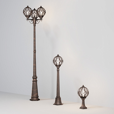 Садово-парковый светильник Outdoor O023FL-03G