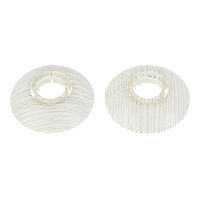 Обвод для труб ПВХ декоративный Идеал 16-22 мм ясень белый (2 шт.)