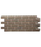 Панель фасадная Docke Berg 1015х434 мм коричневая