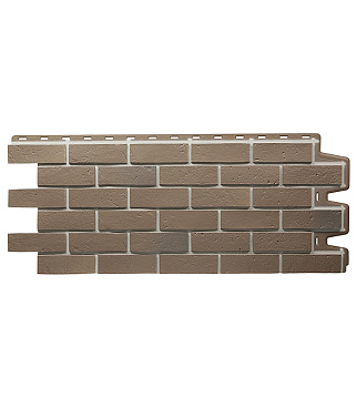 Панель фасадная Docke Berg 1015х434 мм коричневая