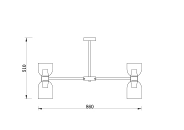 Подвесной светильник Freya FR5203PL-16BS