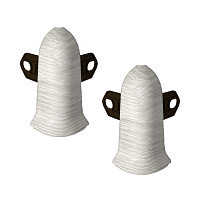 Угол наружный Идеал Классик 55 мм дуб айсберг S-профиль (2 шт.)