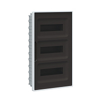 Щит распределительный встраиваемый DKC Frame ЩРВ-П пластиковый IP40 529,1х311,6х100 мм 36 модулей непрозрачная дверь