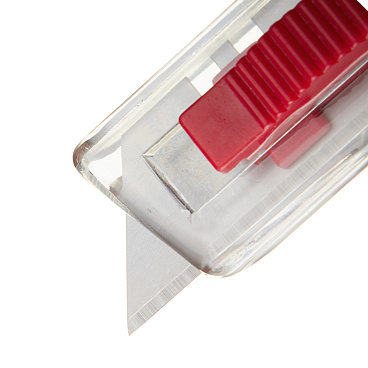 Нож строительный Hesler 19 мм с трапециевидным выдвижным лезвием пластиковый корпус