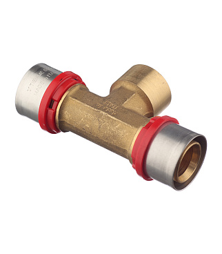 Тройник Tiemme 32(пресс) х 3/4 ВР(г) х 32(пресс)