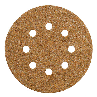 Диск шлифовальный Sunmight Gold d125 мм P60 на липучку бумажная основа (5 шт.)