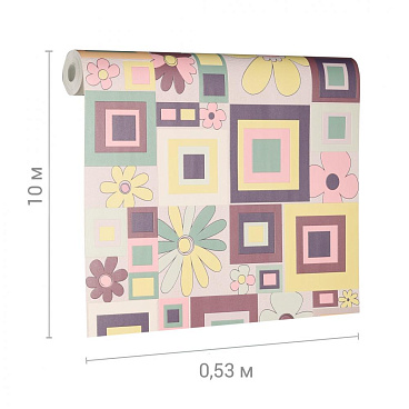 Обои вспененный винил на бумажной основе Elysium Кураж 905006 (0,53х10,05 м)