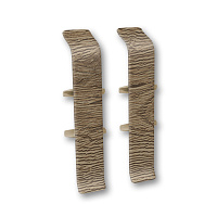 Соединитель Деконика 70 мм дуб рустик Г-профиль (2 шт.)