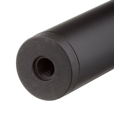 Ножка мебельная стальная 30х250 мм черная (1 шт.)