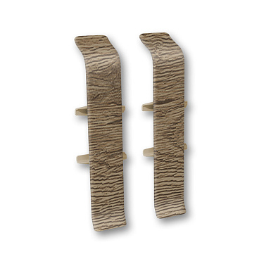 Соединитель Деконика 70 мм дуб рустик Г-профиль (2 шт.)