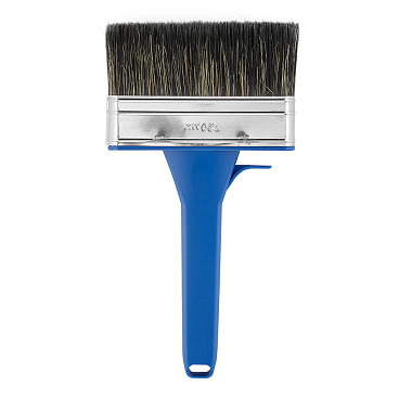 Кисть плоская смешанная щетина пластиковая ручка Wenzo Pro 120х25 мм для красок на водной основе