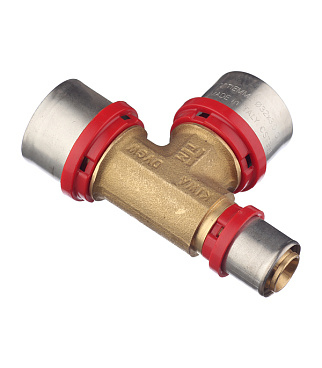 Тройник Tiemme 32(пресс) х 32(пресс) х 20(пресс)