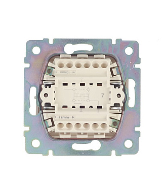 Переключатель Legrand Valena одноклавишный встраиваемый слоновая кость (695608)