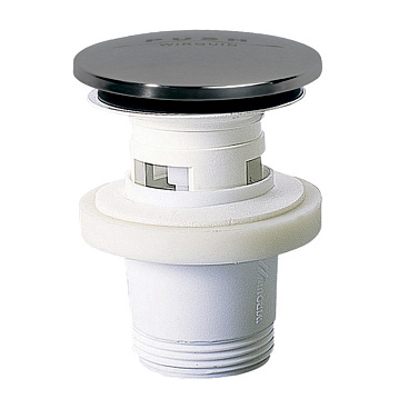 Донный клапан Wirquin клик-клак 1 1/4 с переливом хром (30717648)