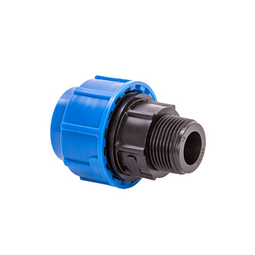 Муфта ПНД Lammin компрессионная переходная 25х1/2 НР(ш)