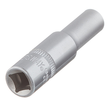 Головка торцевая глубокая Jonnesway 1/4х6 мм шестигранная