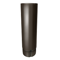 Труба водосточная Grand Line металлическая d90 мм 3 м темно-коричневый RR 32