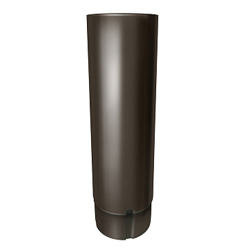 Труба водосточная Grand Line металлическая d90 мм 3 м темно-коричневый RR 32