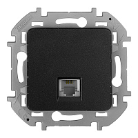Розетка телефонная Legrand Inspiria встраиваемая антрацит RJ11 (673823)