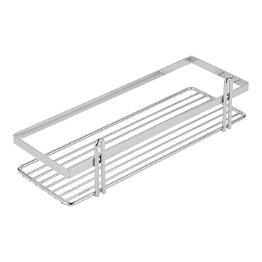 Полка для ванной Lider Drop 330х110х80 мм металл хром (4260)