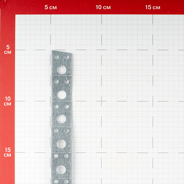 Лента крепежная перфорированная прямая 20х0,5 мм 25 м