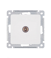 Розетка телевизионная Hegel Master встраиваемая белая (РСТВ-401)