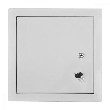 Люк ревизионный Era стальной 300х300 мм врезной с замком