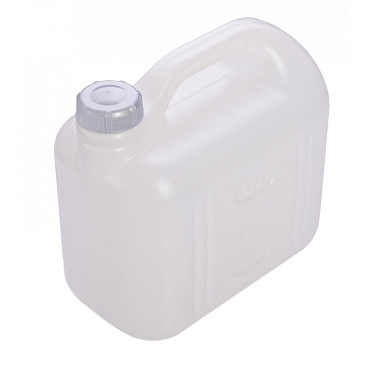 Канистра для жидкостей Мартика Просперо 10 л пластиковая с крышкой белая