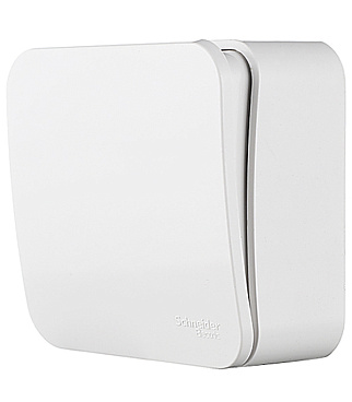 Выключатель Systeme Electric Blanca одноклавишный накладной белый (BLNVA101011)