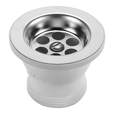 Выпуск для мойки Wirquin 1 1/2 нержавеющая сталь (30718054)