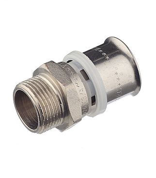 Соединитель прямой VALTEC (VTm.201.N.002605) 26(пресс) х 3/4 НР(ш)