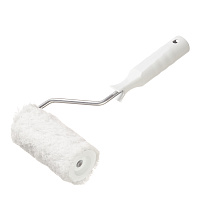 Валик искусственный мех 100 мм d42 мм ворс 12 мм для водной основы с ручкой