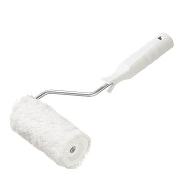 Валик искусственный мех 100 мм d42 мм ворс 12 мм для водной основы с ручкой