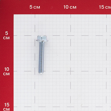 Болт оцинкованный M8x45 мм DIN 6921 10,9 с фланцем (6 шт.)