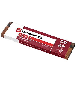 Черепица гибкая коньково-карнизная Шинглас аризона 12/20 пог.м