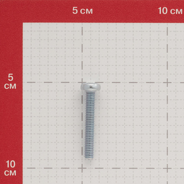 Винт оцинкованный M6x40 мм DIN 7985 полукруглая головка (8 шт.)