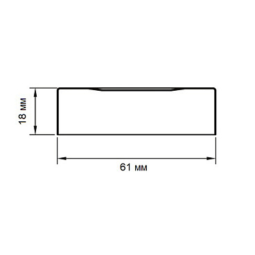 Отражатель декоративный для полотенцесушителя Smart 1/2 d60 мм цилиндрический хром
