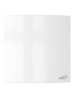 Вентилятор осевой Era Quadro 4 172х172 мм d100 мм белый